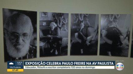 Exposição celebra centenário de Paulo Freire