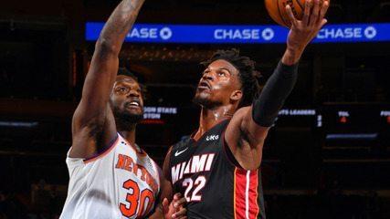 Melhores momentos: New York Knicks 88 x 98 Miami Heat pela NBA