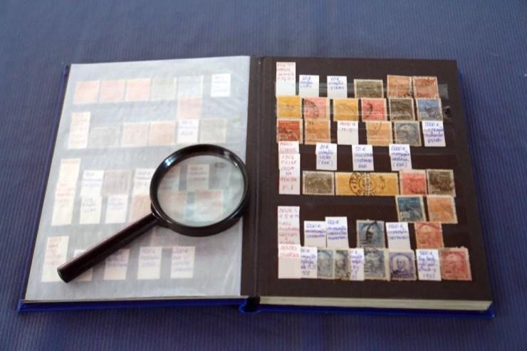 Coleção com mais de um milhão de selos é de Sorocaba (Foto: Silvio Rosa Santos Martins/Arquivo Pessoal)