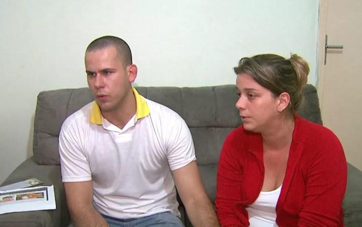 Guilherme Raymo Longo e Natália Mignone Ponte, padrasto e mãe do menino Joaquim Ponte Marques, são acusados do crime — Foto: Reprodução/EPTV