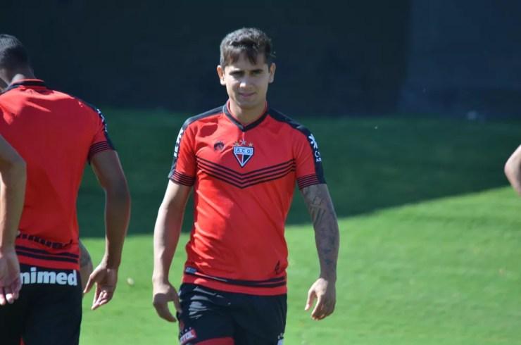 Everton Felipe, meia do Atlético-GO, está emprestado pelo São Paulo — Foto: Comunicação/ACG