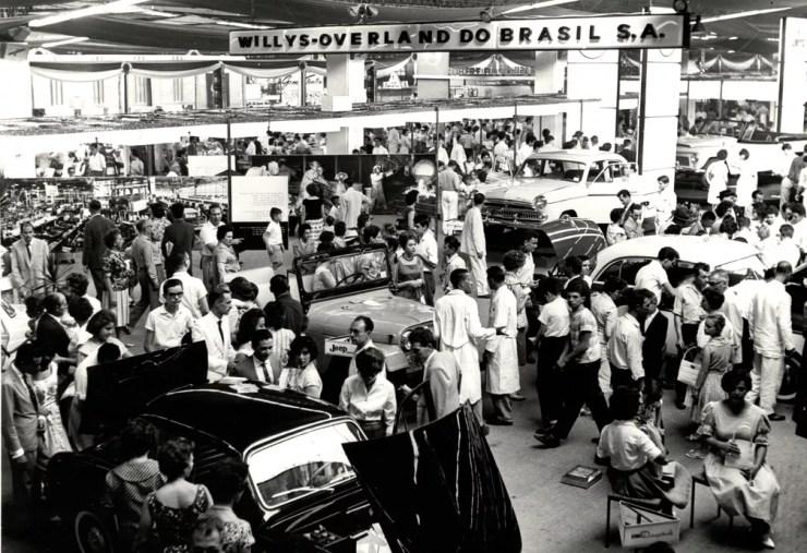 Salão do Automóvel de 1960 — Foto: Divulgação
