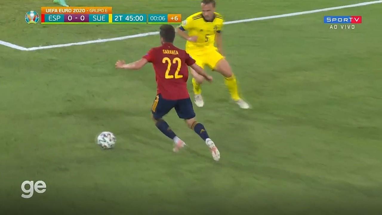 Melhores momentos: Espanha 0 x 0 Suécia pela 1ª rodada da Eurocopa