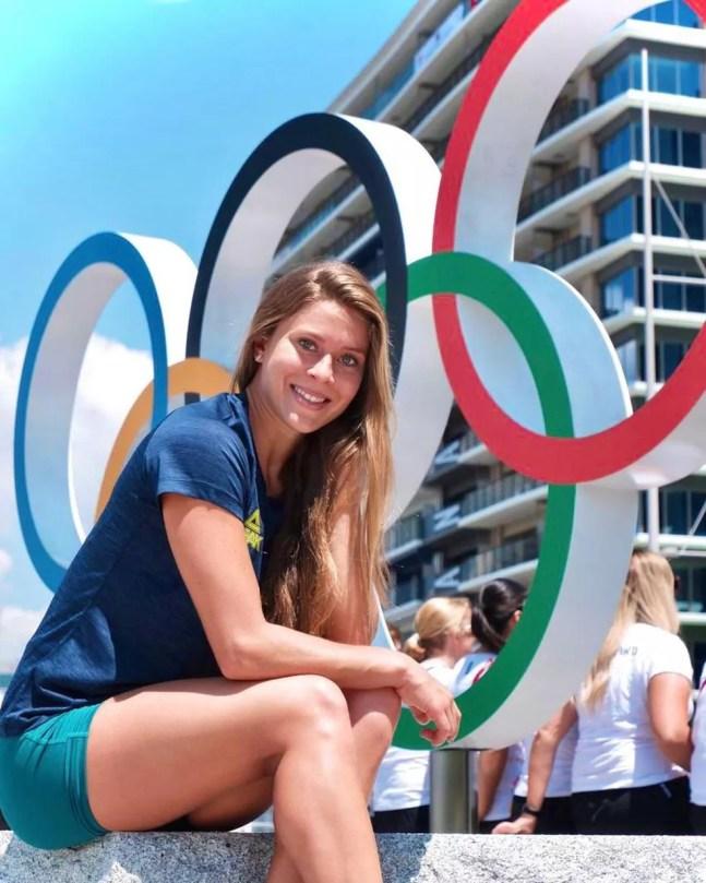 Luana realizou o sonho de participar pela primeira vez dos Jogos Olímpicos, em Tóquio 2020 — Foto: Reprodução / Instagram