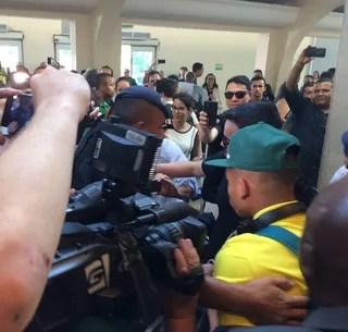 Gabriel Jesus Palmeiras desembarque (Foto: Felipe Zito)