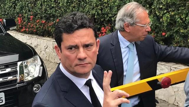 Moro aceitou o convite do presidente eleito Jair Bolsonaro (PSL) para comandar o futuro ministério da Justiça e Segurança Pública — Foto: Henrique Coelho/G1