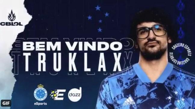 Português Truklax é reforço para nova equipe de LoL do Cruzeiro — Foto: Divulgação
