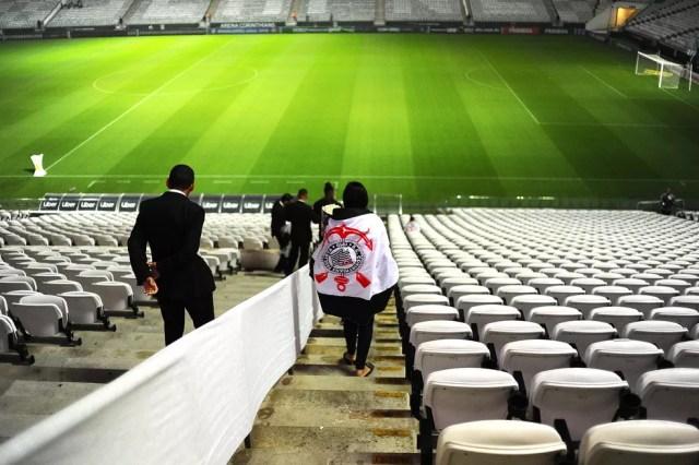 Arena Corinthians tem contas separadas do clube: cinco parcelas poderiam ser quitadas — Foto: Marcos Ribolli