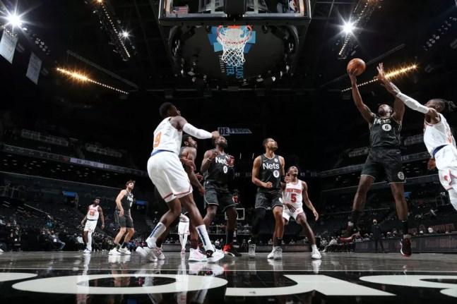 Brooklyn Nets x New York Knicks NBA — Foto: Nathaniel S. Butler/NBAE