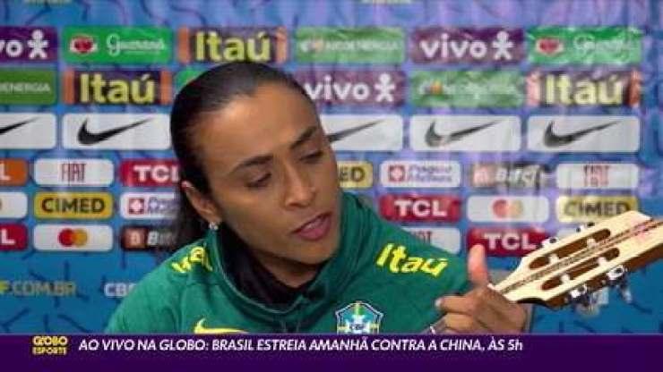 Regida por Marta em sua quinta Olimpíada, Seleção Feminina estreia contra a China nesta quarta-feira