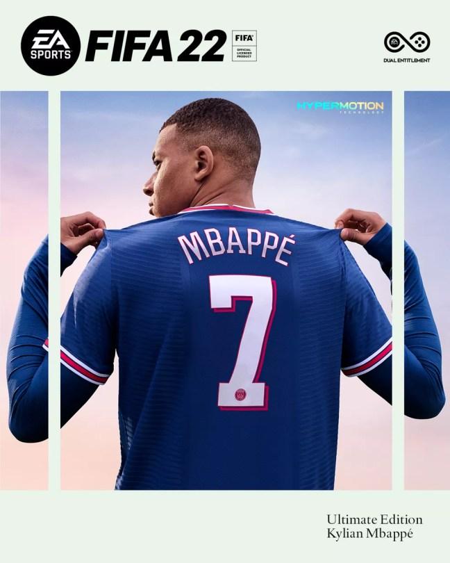 Mbappé na capa do FIFA — Foto: EA Sports