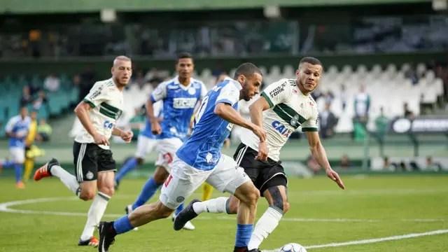 Com golaços e polêmicas, Coritiba e São Bento ficam no empate no Couto Pereira