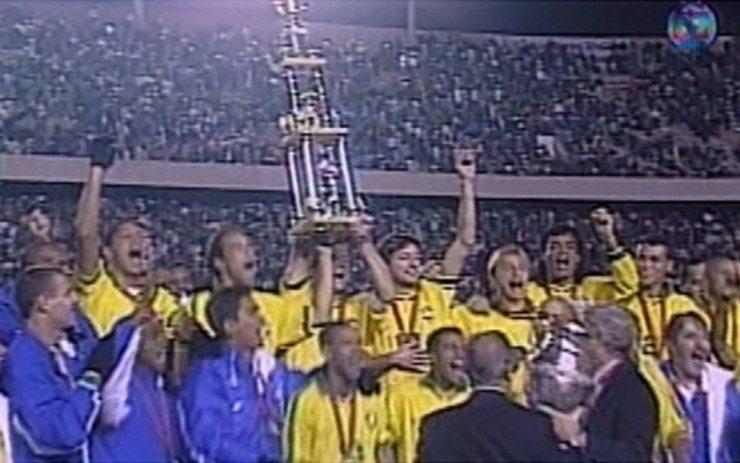 Em 1997, Brasil vence a Bolívia e conquista o título da Copa América