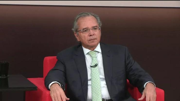 O economista Paulo Guedes — Foto: Reprodução GloboNews