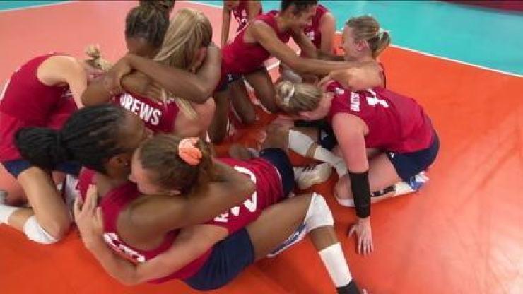Melhores momentos: Brasil 0 x 3 Estados Unidos pela final do vôlei feminino nas Olimpíadas de Tóquio