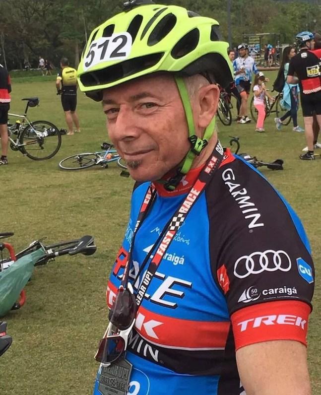 Fredy Tejada, ciclista morto em acidente no L'Etape Brasil — Foto: Reprodução