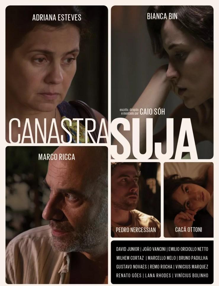 Cartaz do filme 'Canastra Suja', que estreia nesta quinta-feira, 21/6 (Foto: Divulgação)