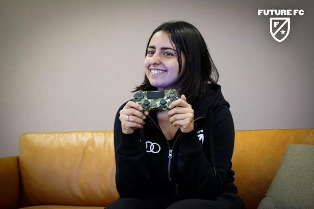 Teca, jogadora de FIFA da Astralis — Foto: Divulgação