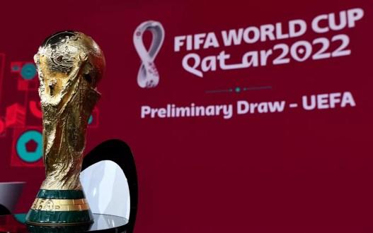 Sorteio da Uefa para as eliminatórias europeias da Copa do Mundo de 2022 — Foto: Getty Images