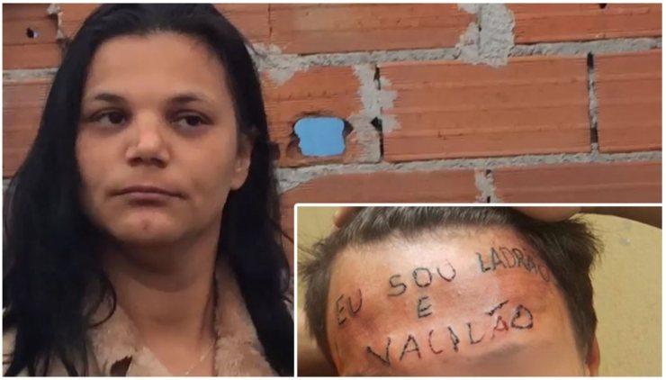 Mãe de adolescente tatuado na testa diz que filho 'não é bicho'