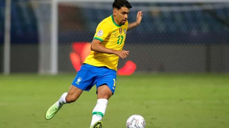 Lucas Paquetá se destaca pelo lado brasileiro