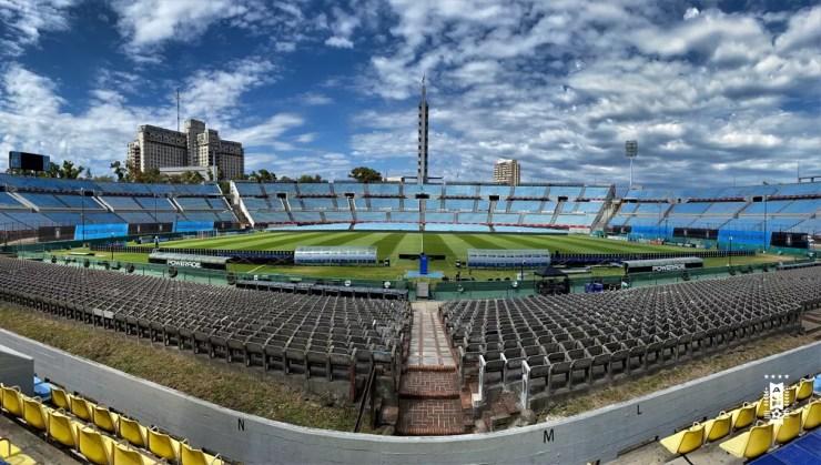Estádio Centenário Montevidéu — Foto: Reprodução/Twitter