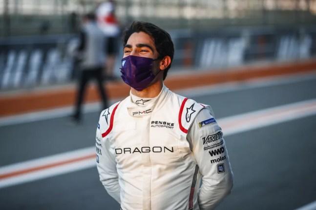 Sérgio Sette Câmara, novo piloto da equipe Dragon na Fórmula E em 2021 — Foto: Xavier Bonilla/NurPhoto via Getty Images