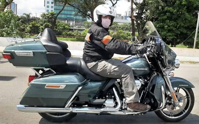 Devolvendo a Harley-Davidson Ultra Limited ao seu dono. Foto: Divulgação
