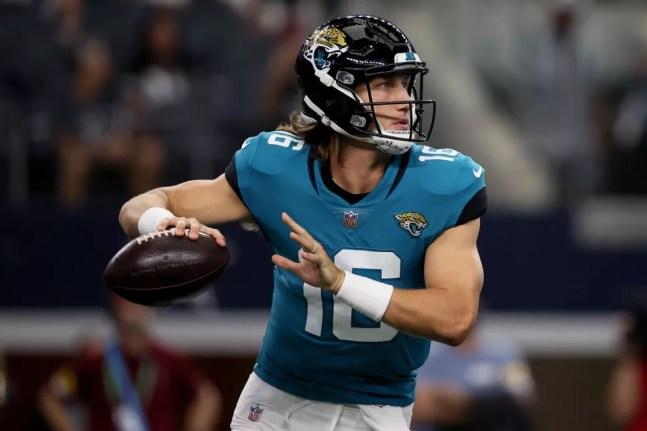 Trevor Lawrence chega na NFL com expectativas altas — Foto: Tom Pennington/Getty Images