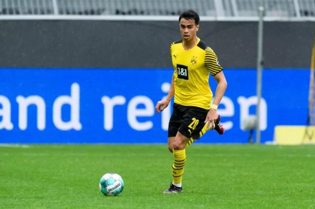 Último jogo de Reinier como titular do Dortmund foi no dia 22 de maio, contra o Leverkusen — Foto: Getty Images