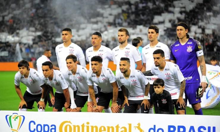 Quase sem estrelas, Corinthians está a dois jogos de vencer uma improvável Copa do Brasil — Foto: Marcos Ribolli/GloboEsporte.com 