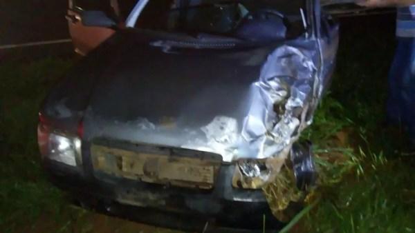 Motorista do veículo foi levado em estado grave ao hospital de Catanduva (Foto: Arquivo Pessoal )