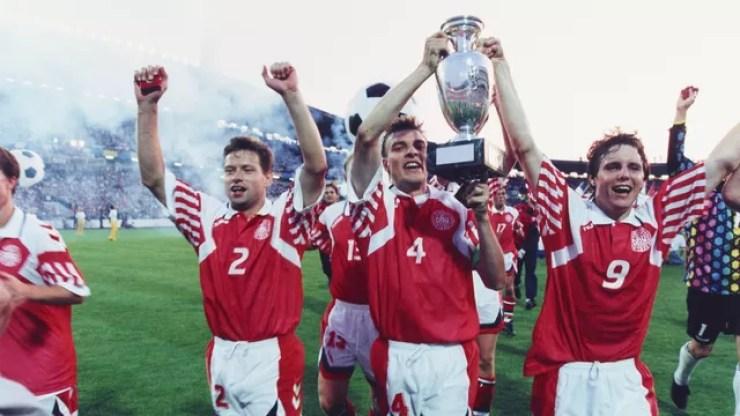 Dinamarca conquista título da Eurocopa em 1992