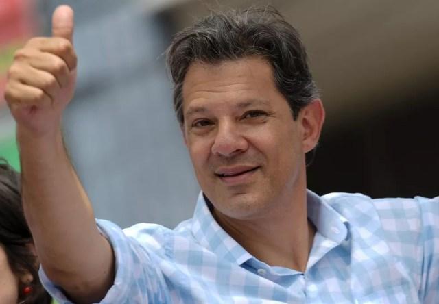 Candidato do PT à Presidência, Fernando Haddad — Foto: Washington Alves/Reuters