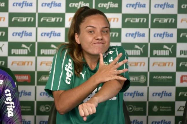 Téfy deixou o Palmeiras com o fim da temporada 2020 — Foto: BRUNO ULIVIERI/AGIF/ESTADÃO CONTEÚDO