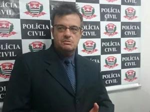 Delegado Alceu, que investiga o caso (Foto: Marcos Lavezo/G1)