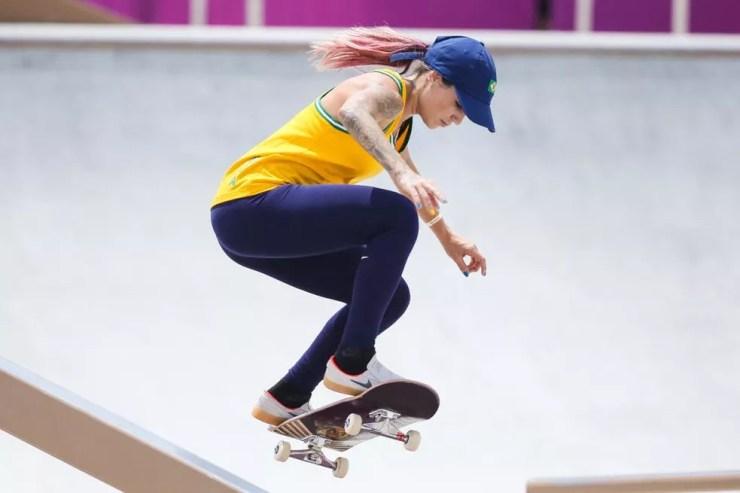 Letícia Bufoni não classifica para as finais do skate — Foto: Wander Roberto/COB