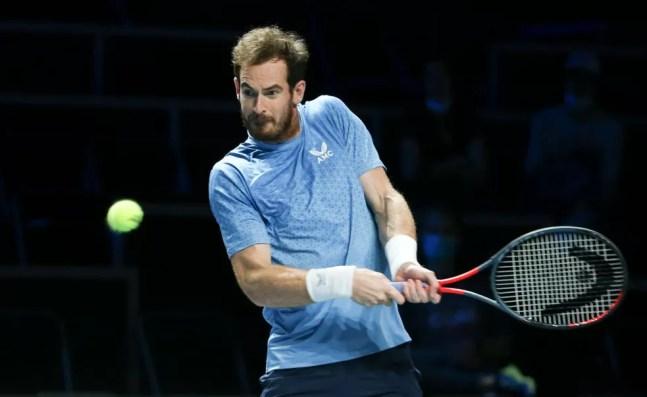 Murray no ATP 250 de Metz, na França — Foto: John Berry / Getty Images