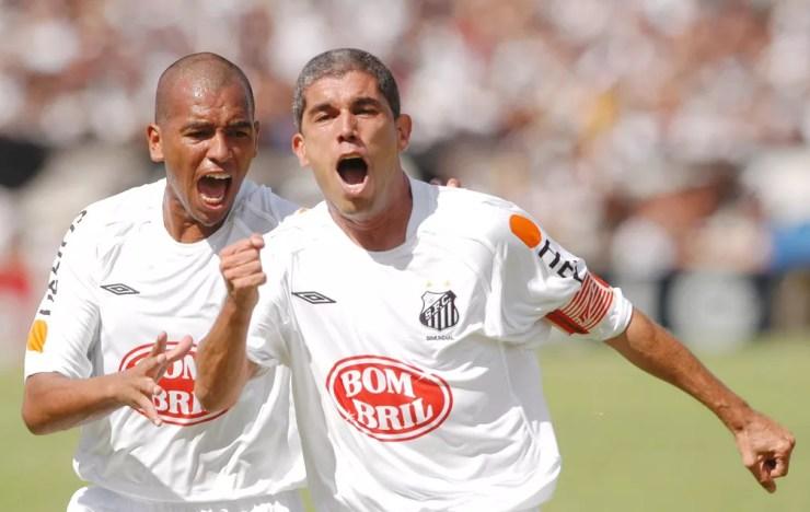 Ricardinho atuou pelo Santos e foi campeão em 2004 — Foto: Agência o Globo