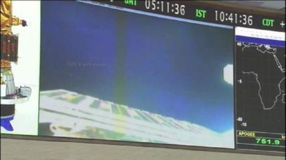 VÍDEO: Veja o momento em que o satélite Amazônia 1 se desprende de foguete e entra em órbita