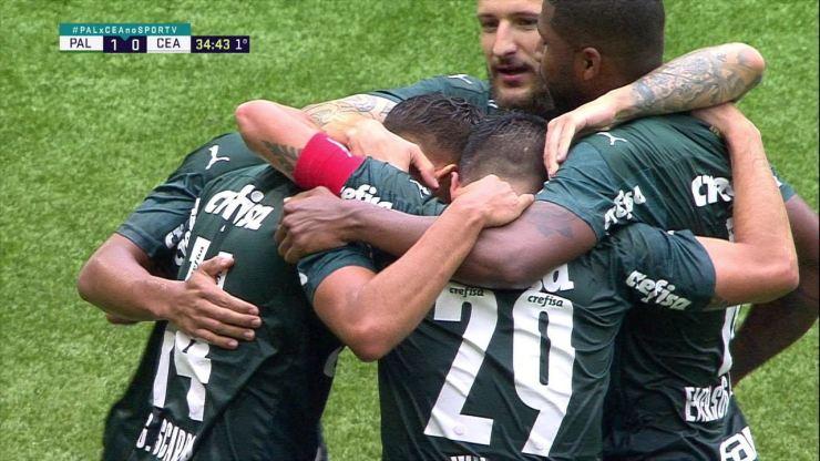 Melhores momentos: Palmeiras 3 x 0 Ceará, pelas quartas de final da Copa do Brasil