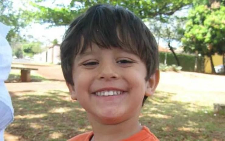 O menino Joaquim Ponte Marques foi encontrado morto cinco dias após desaparecer da casa onde morava em Ribeirão Preto — Foto: Reprodução
