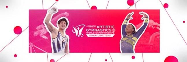 Daiki Hashimoto e Rebeca Andrade são destaques na divulgação do Mundial de ginástica — Foto: FIG