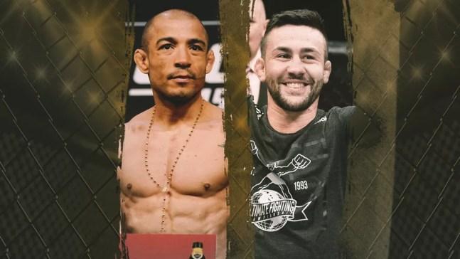 José Aldo e Pedro Munhoz farão o co-evento principal do UFC 265 — Foto: Infoesporte