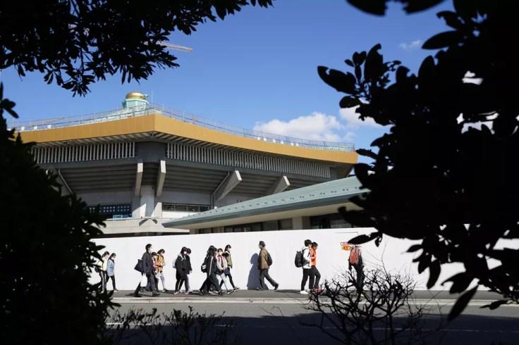 Budokan, sede do judô nas Olimpíadas de Tóquio — Foto: Getty Images