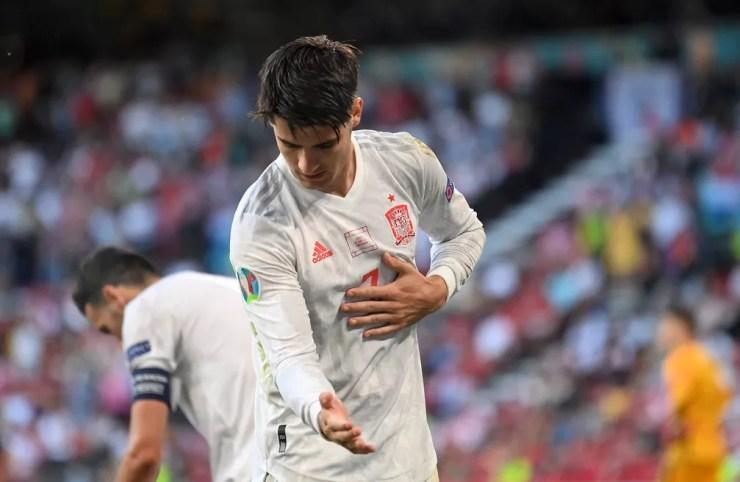 Álvaro Morata: goleador da Espanha que convive com as críticas desde o início da carreira — Foto: Reuters