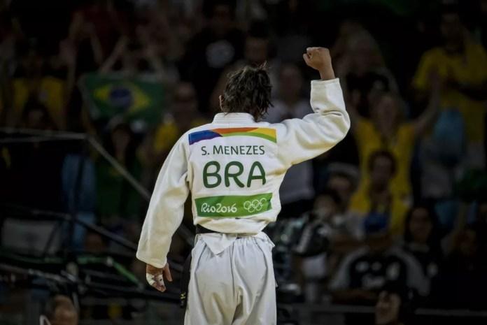 Após disputar a Rio 2016, Sarah Menezes se tornou a piauiense com mais participações nos Jogos — Foto: Marcio Rodrigues/MPIX/CBJ