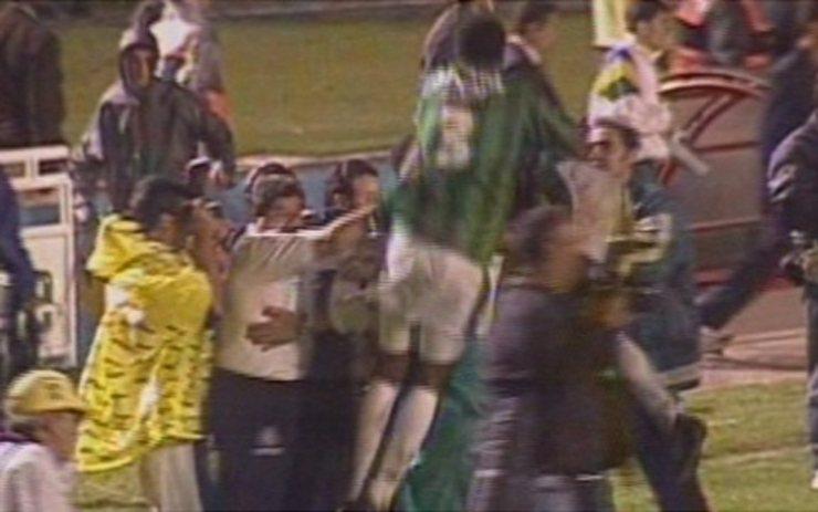 Em 1998, Palmeiras vence Cruzeiro por 2 a 0 na final da Copa do Brasil
