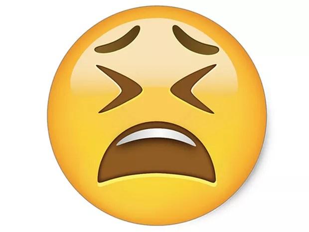 Emoji retrata situação de raiva (Foto: Reprodução / Whatsapp)