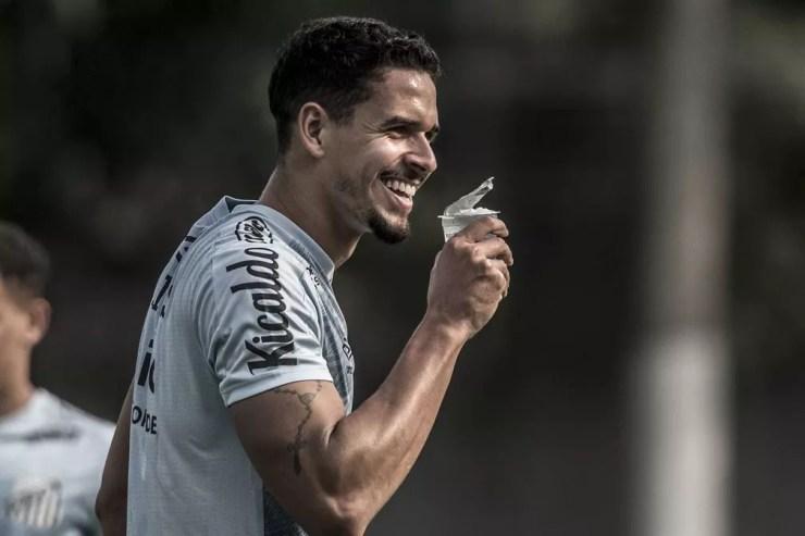 Lucas Veríssimo, zagueiro do Santos — Foto: Ivan Storti/Santos FC